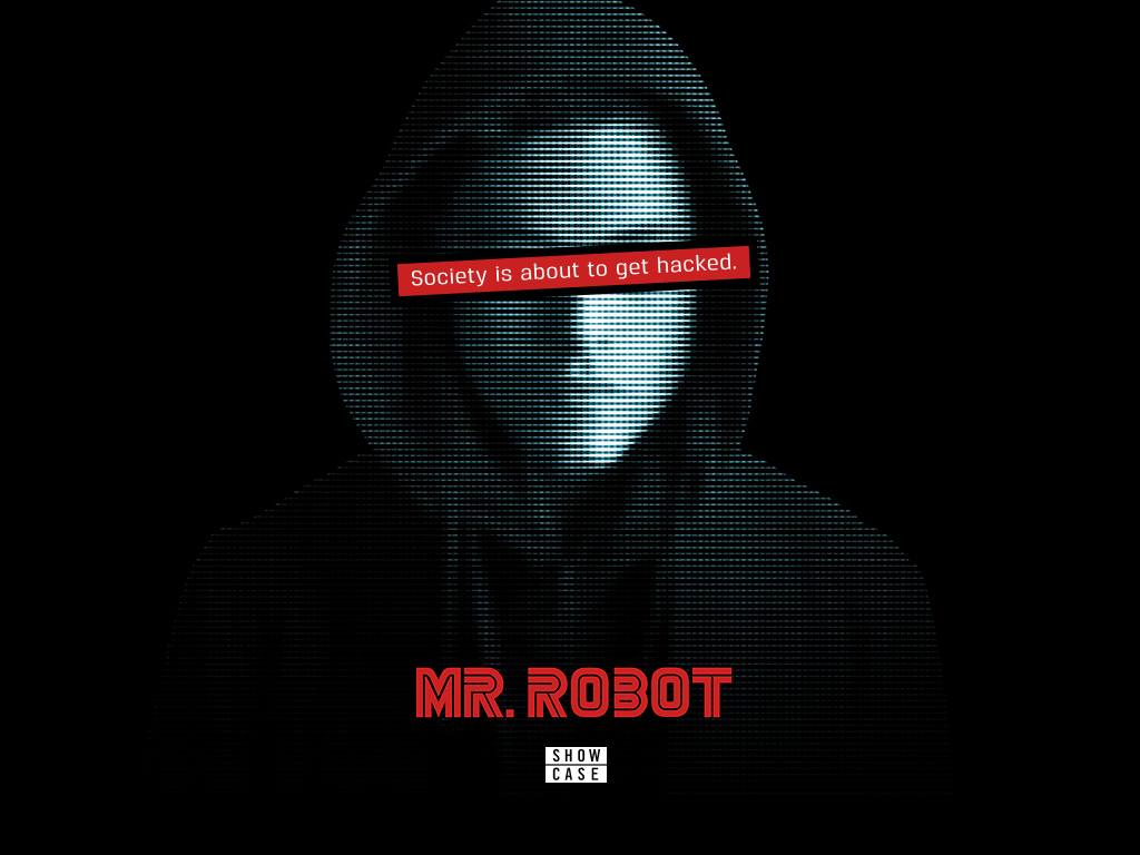 Showcase Blog Mr Robot Digital Wallpaper - Mr Robot , HD Wallpaper & Backgrounds