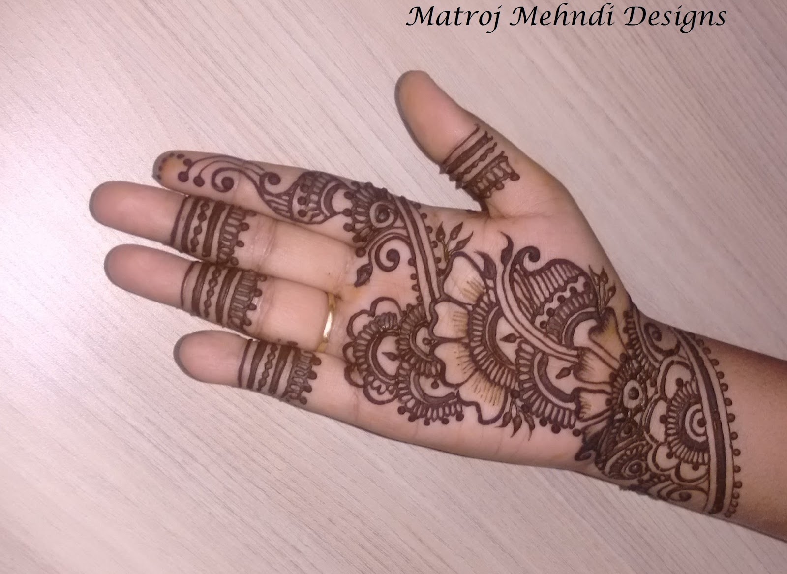 Simple New Mehndi Design , HD Wallpaper & Backgrounds