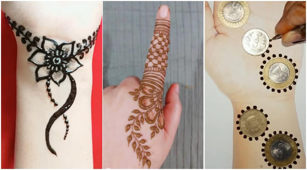 5-minute Quick Mehndi Designs For Diwali - Mehandi Design For Diwali , HD Wallpaper & Backgrounds