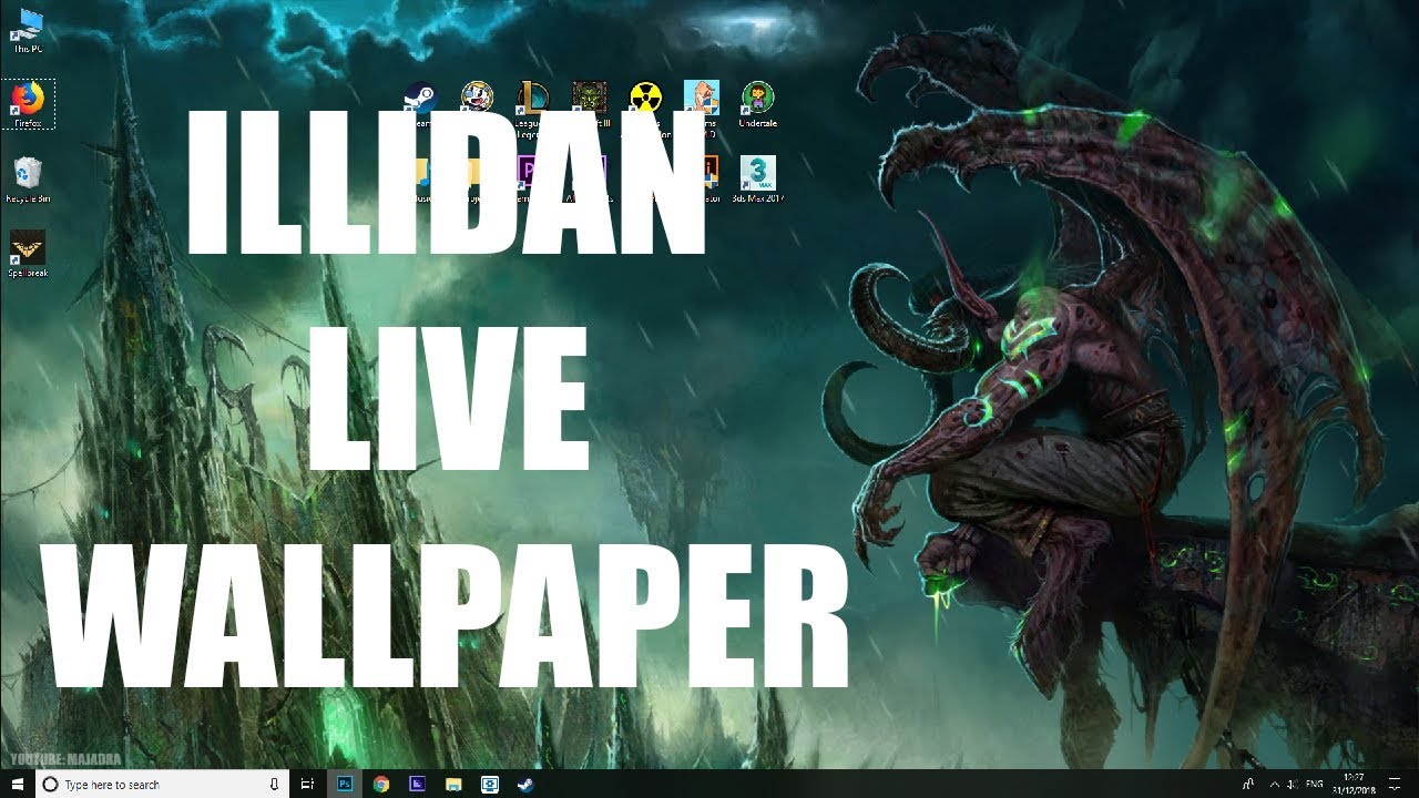 Illidan Stormrage Live , HD Wallpaper & Backgrounds