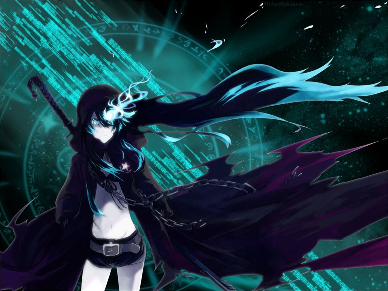 Black Rock Shooter , HD Wallpaper & Backgrounds