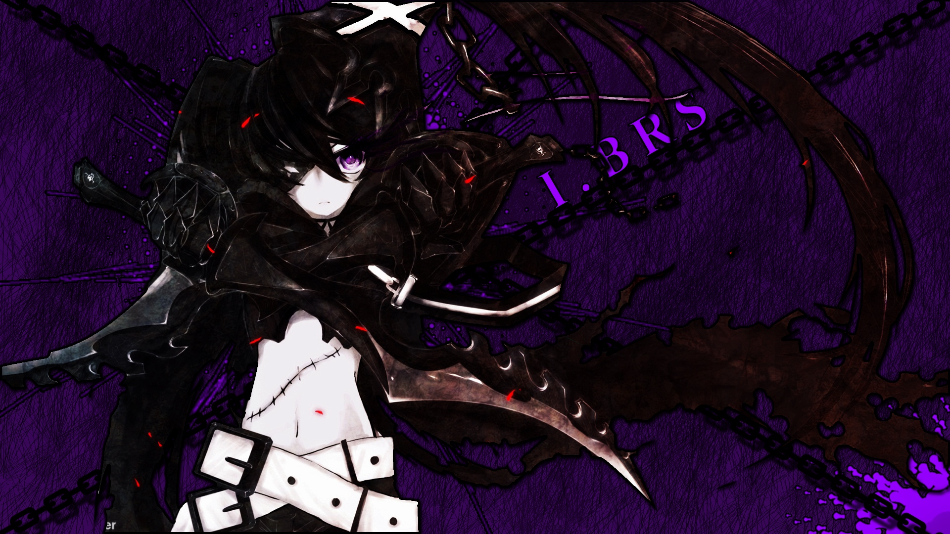 Hot Black Rock Shooter , HD Wallpaper & Backgrounds