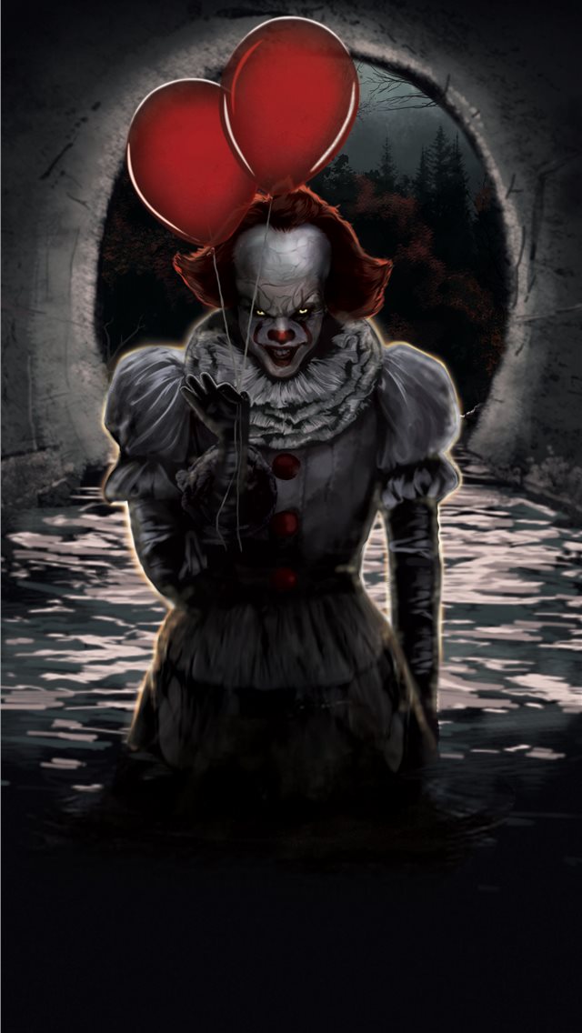 Pennywise The Clown Wallpaper - Pennywise Iphone Xr Case , HD Wallpaper & Backgrounds