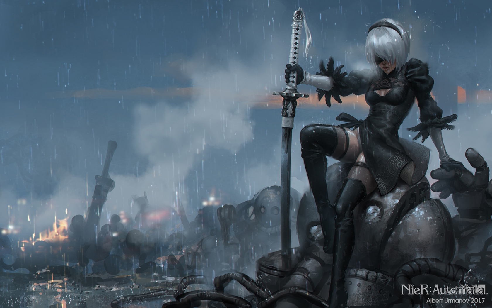 Nier Automata Game 279 Wallpapers 3 , HD Wallpaper & Backgrounds