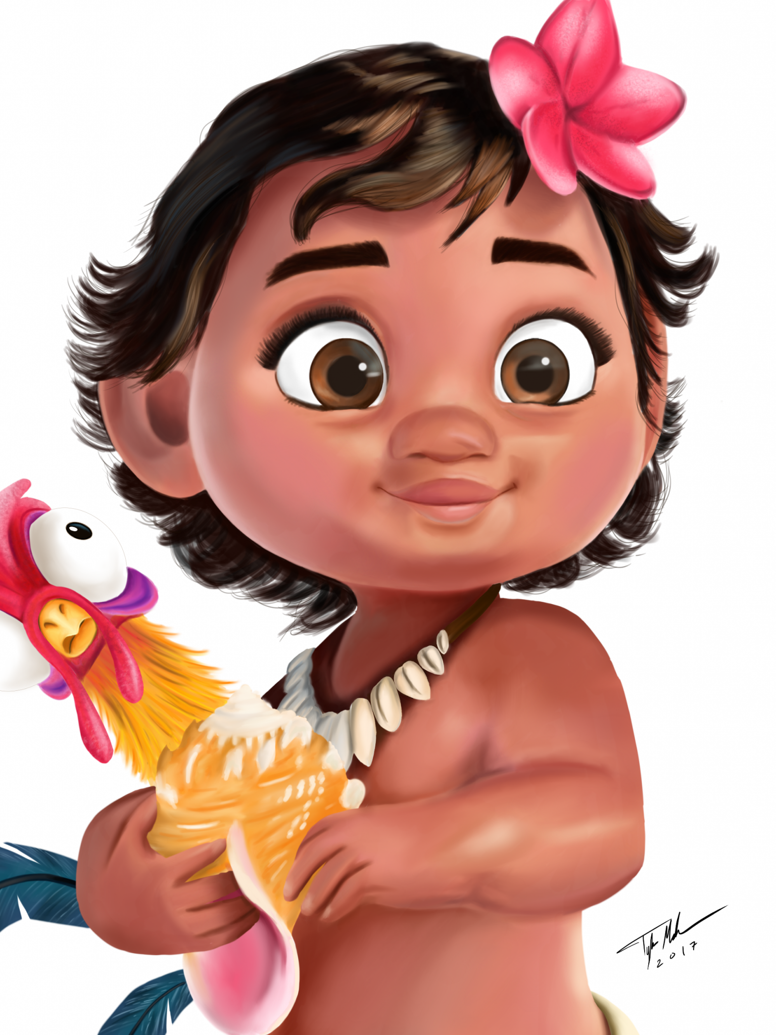 This Is The Cutest Wallpaper Of Little Baby Moana Find , HD Wallpaper & Backgrounds