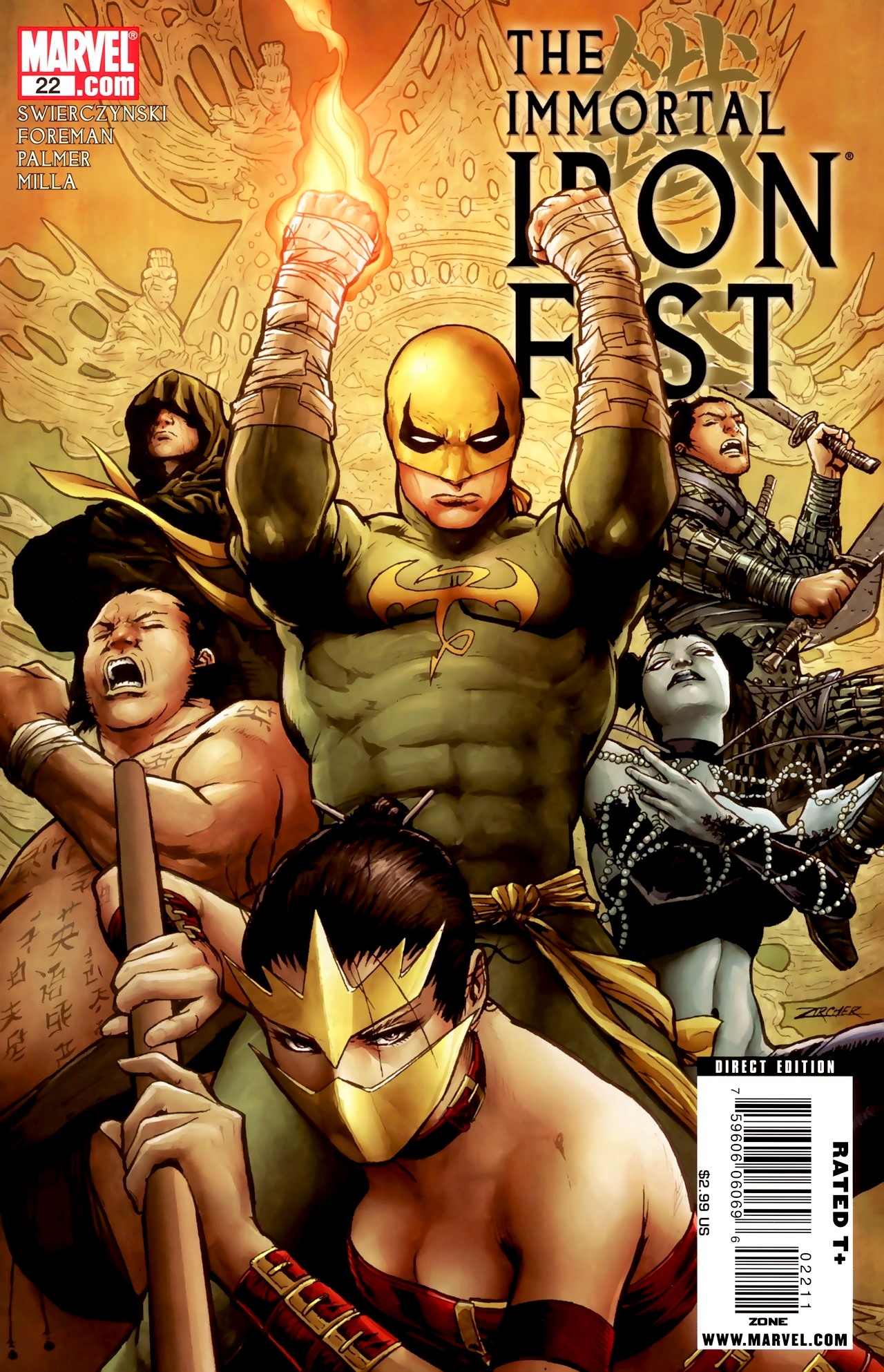 Immortal Iron Fist Backgrounds On Wallpapers Vista - Immortal Iron Fist Vol 1 , HD Wallpaper & Backgrounds