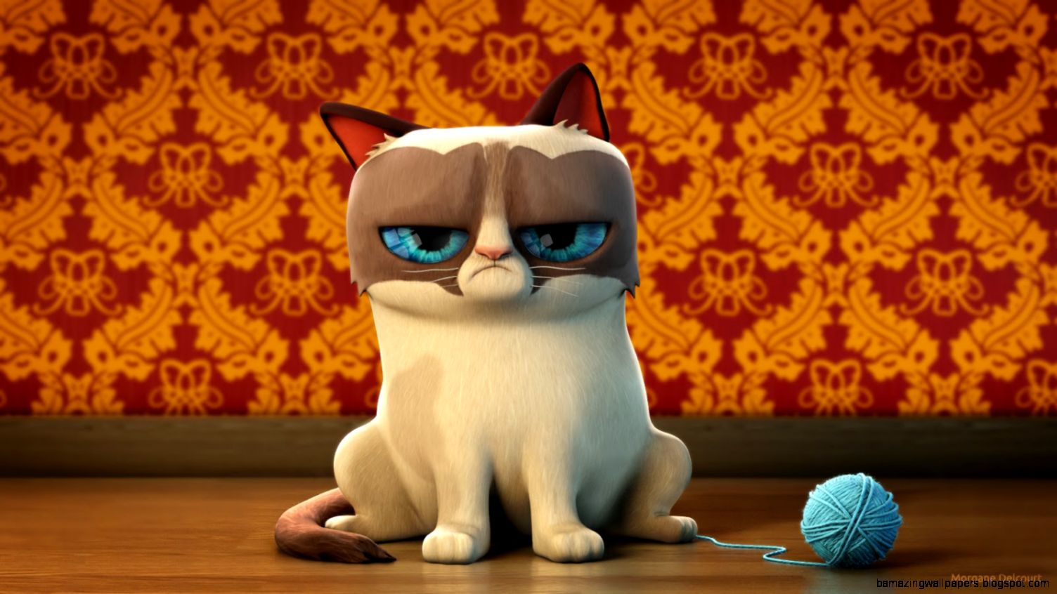 Grumpy Cat 4 Cool Wallpapers Hd Backdrop Wallpaper - Grumpy Cat Cartoon , HD Wallpaper & Backgrounds