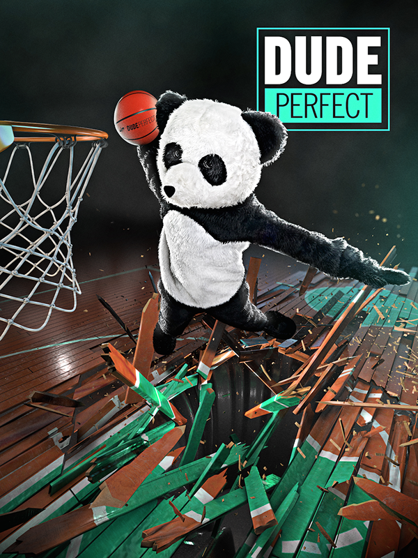 Dude Perfect Panda Poster , HD Wallpaper & Backgrounds