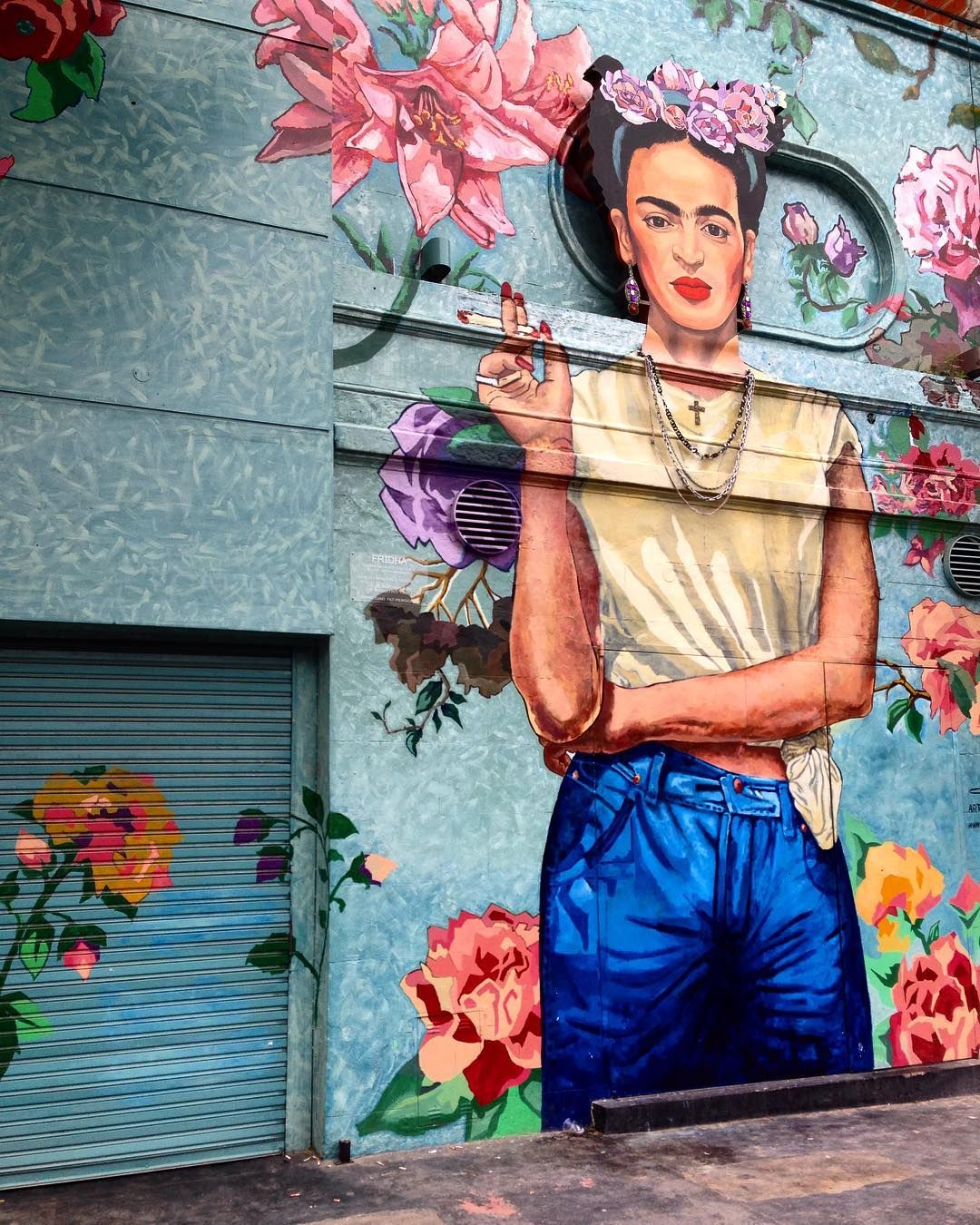 Frida Kahlo Mural In Palermo, Buenos Aires , HD Wallpaper & Backgrounds