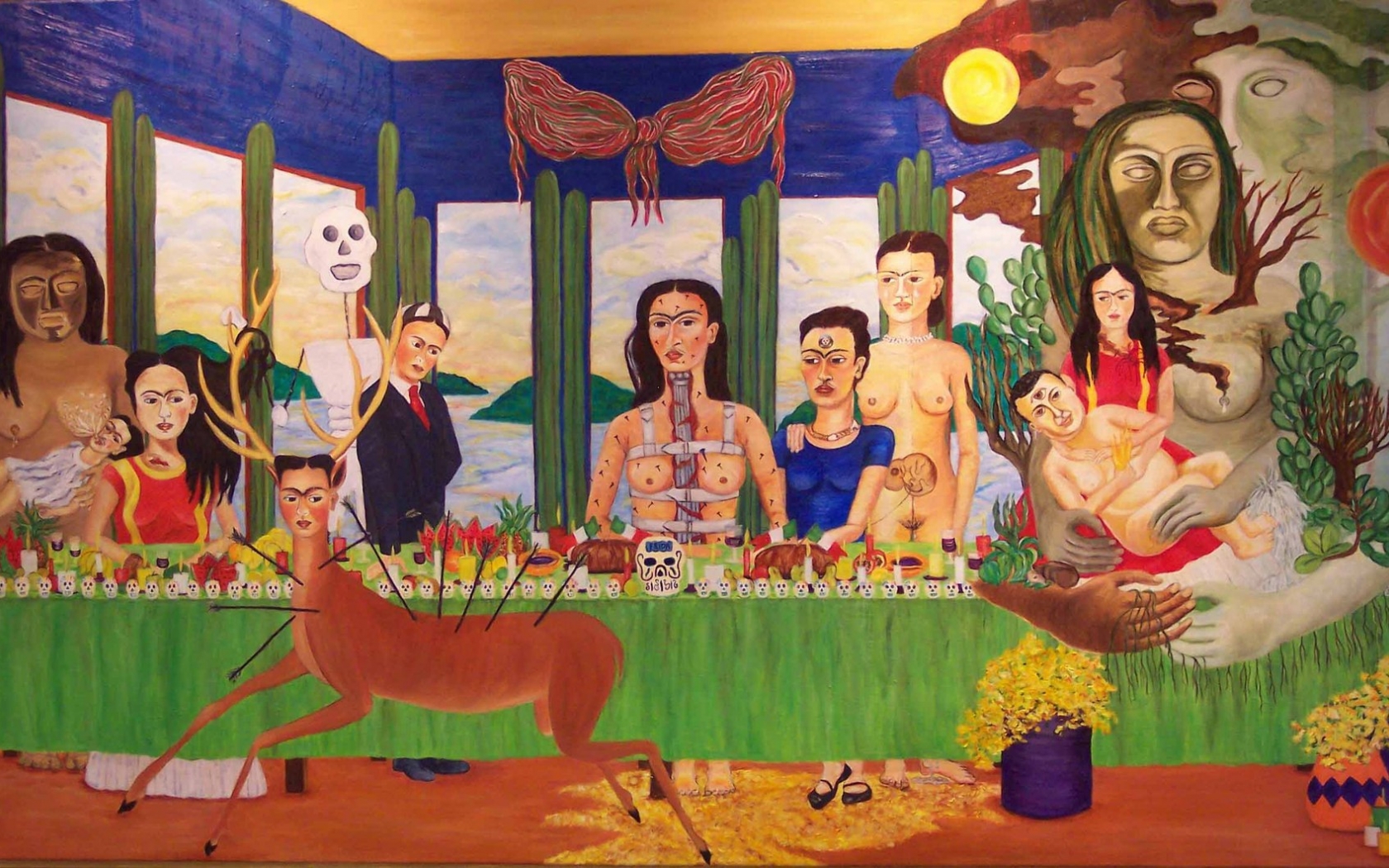 Frida Kahlo Images Frida Kahlos Last Supper Hd Wallpaper , HD Wallpaper & Backgrounds