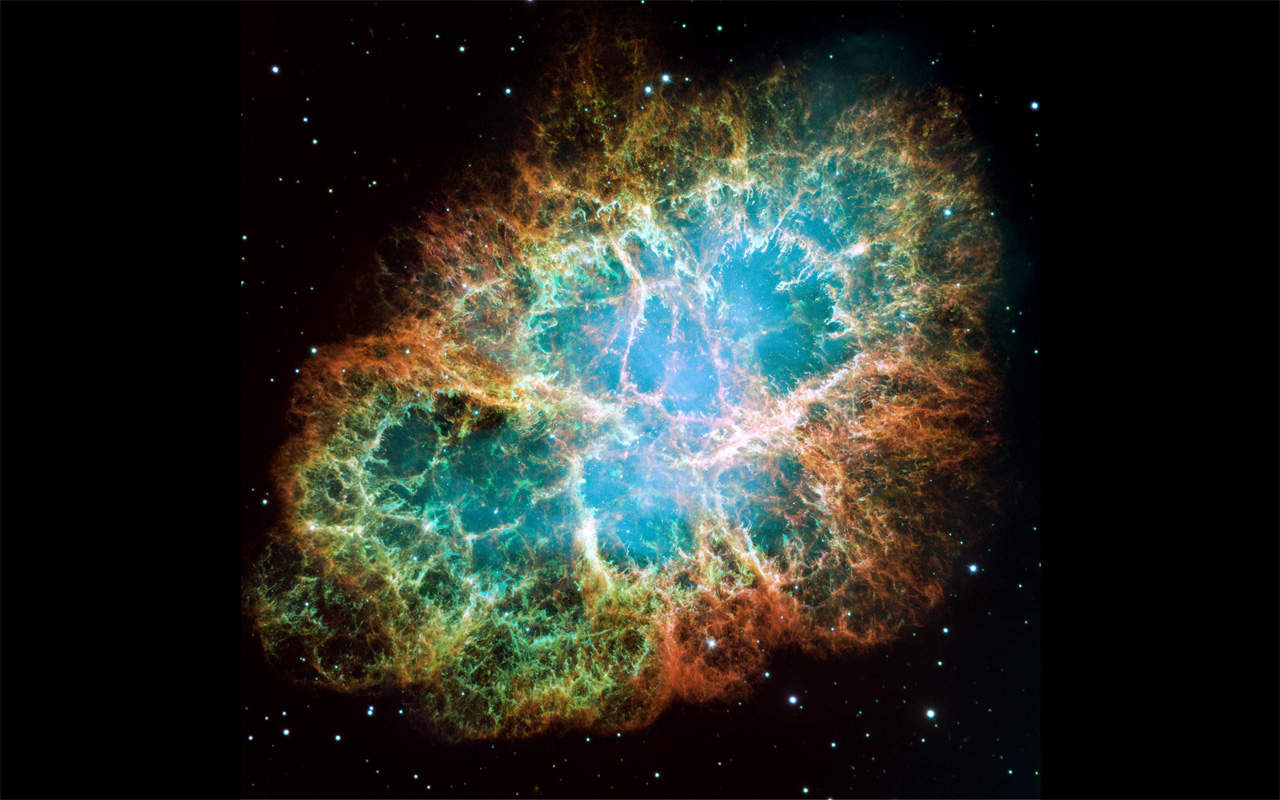 Wallpaper Bintang Bergerak - Crab Nebula Pulsar , HD Wallpaper & Backgrounds