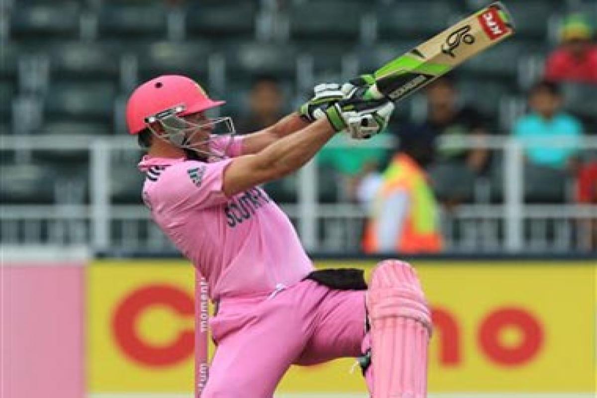 Proud To Beat The No 1 Odi Team - Ab De Villiers Pink Dress , HD Wallpaper & Backgrounds