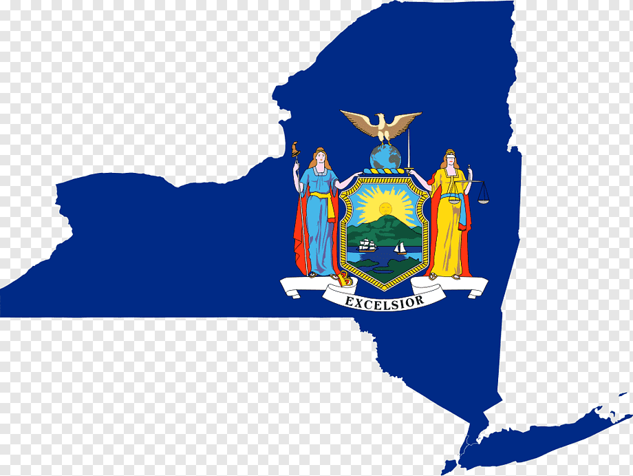 New York City Lambang Bendera New York Bendera Amerika - New York State Png , HD Wallpaper & Backgrounds