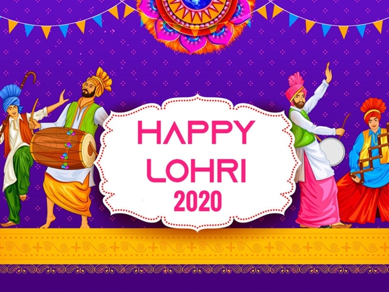 Happy Lohri 2020 Wishes, Wallpapers, Image And Whatsapp - Happy Lohri Images 2020 , HD Wallpaper & Backgrounds