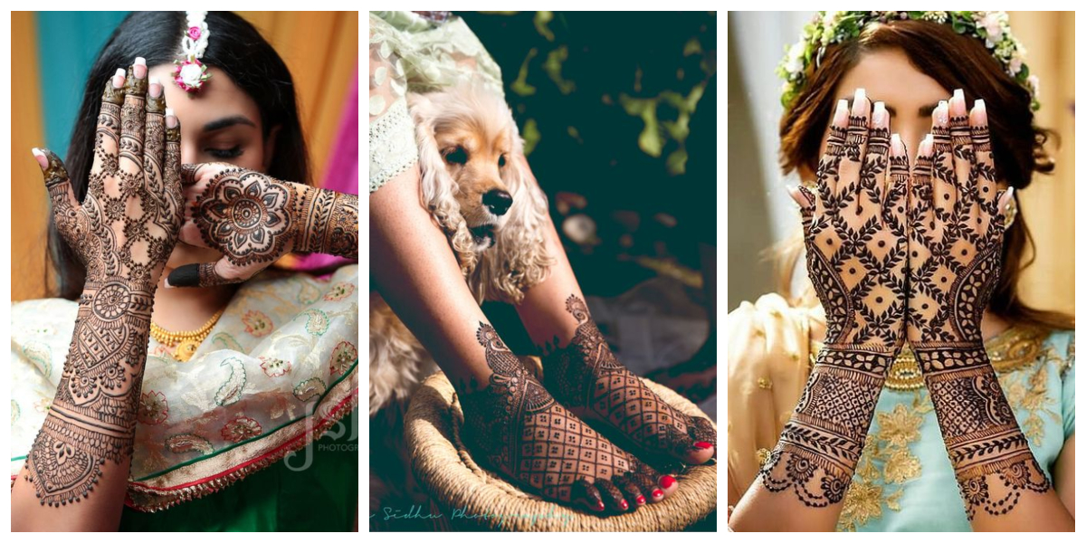 30 Latest Bridal Mehndi Designs Of - Mehndi Design For Bride Sister , HD Wallpaper & Backgrounds