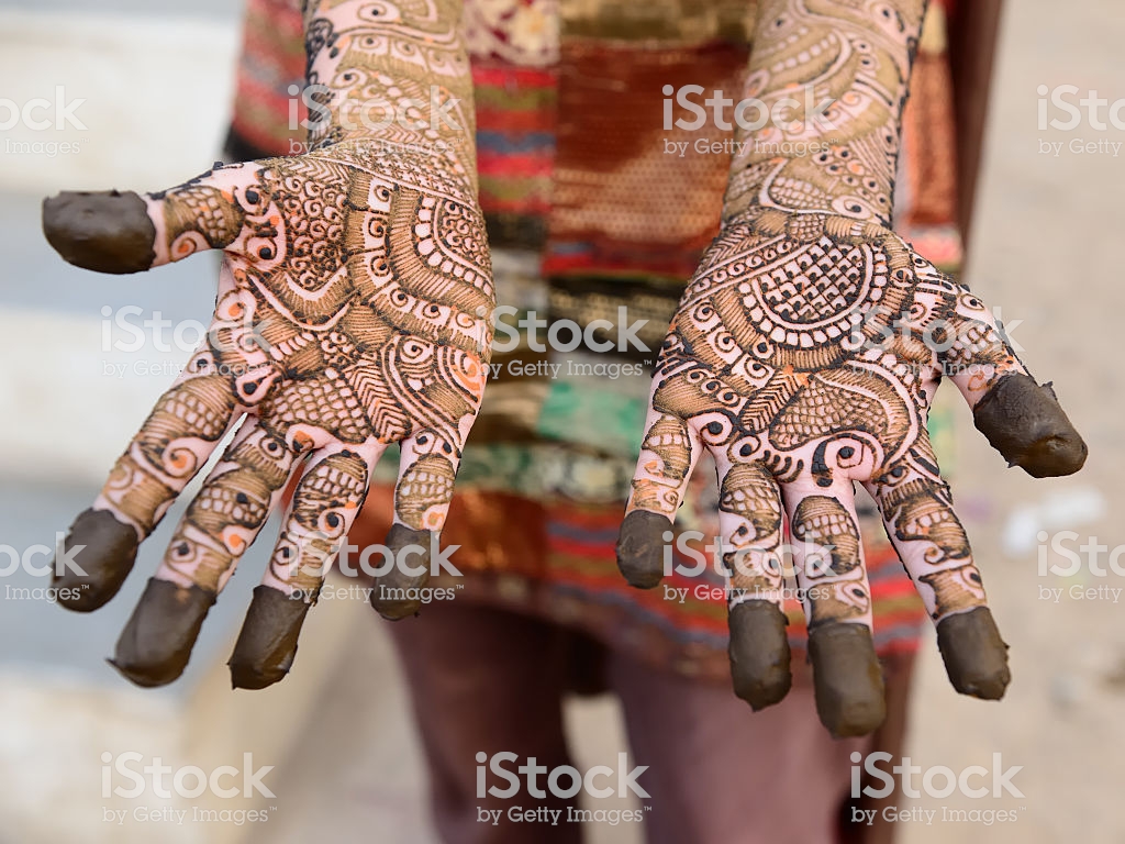 Hindu Henna Design On Hands Of Women From India - Full Body Henna Tattoos , HD Wallpaper & Backgrounds