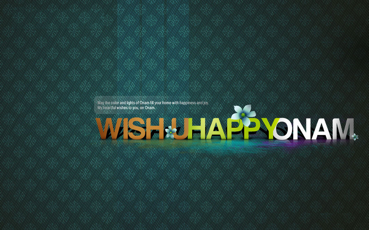 Wish You Happy Onam Wallpaper - Happy Onam Hd , HD Wallpaper & Backgrounds