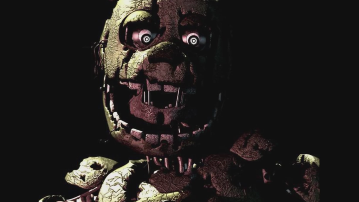 Illustration For Article Titled 10 Secrets Hidden In - Fnaf 3 Springtrap Gif , HD Wallpaper & Backgrounds