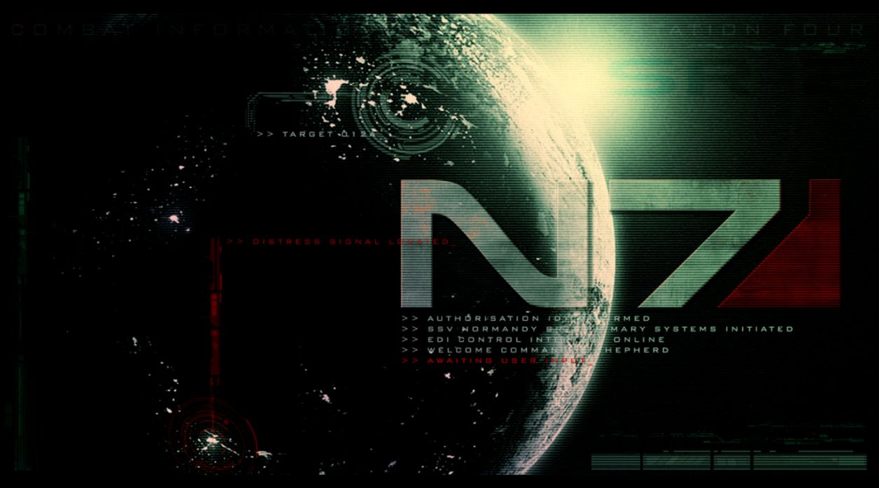 Mass Effect Wallpaper Hd - Mass Effect N7 , HD Wallpaper & Backgrounds