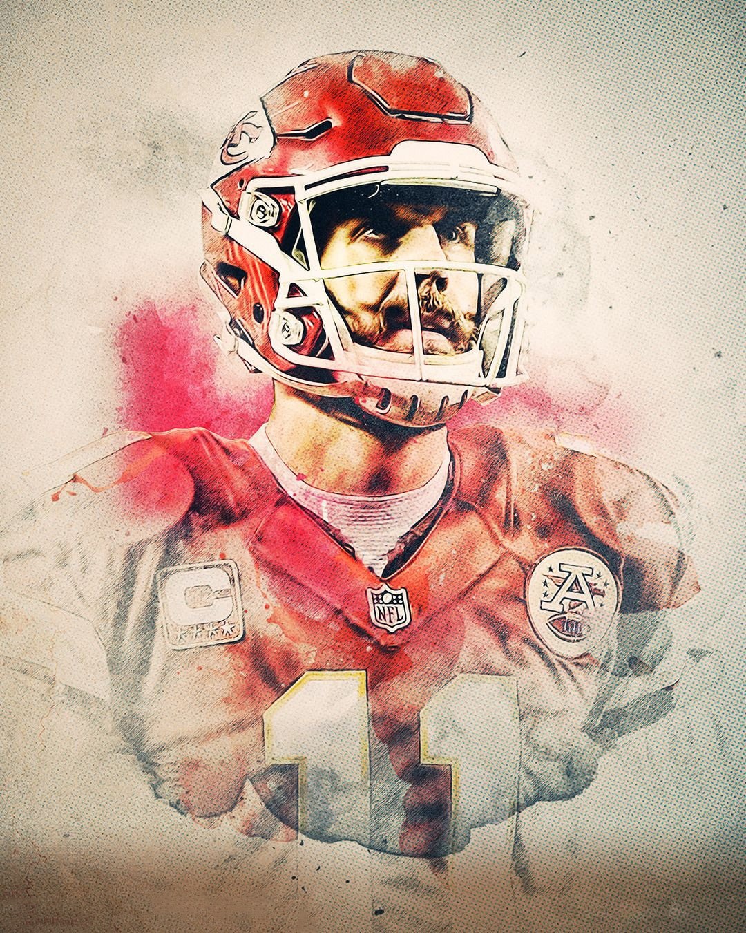 Alex Smith Wallpaper Android - Patrick Mahomes Len Dawson , HD Wallpaper & Backgrounds