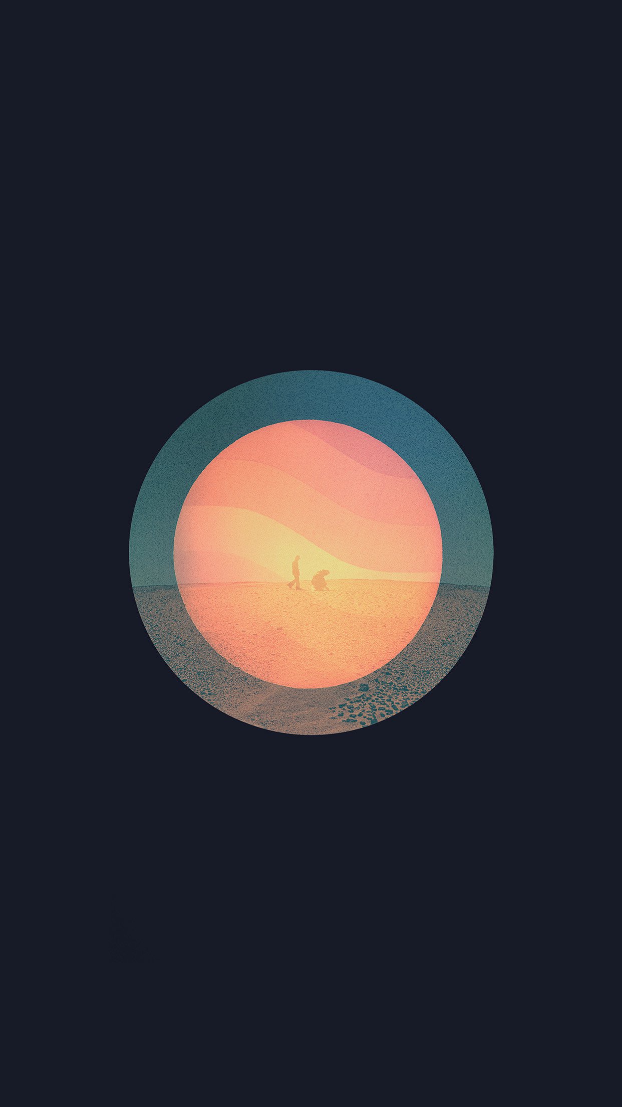 Tycho Poster Art Music Illust Simple Dark Android Wallpaper - Desktop Background Tycho , HD Wallpaper & Backgrounds