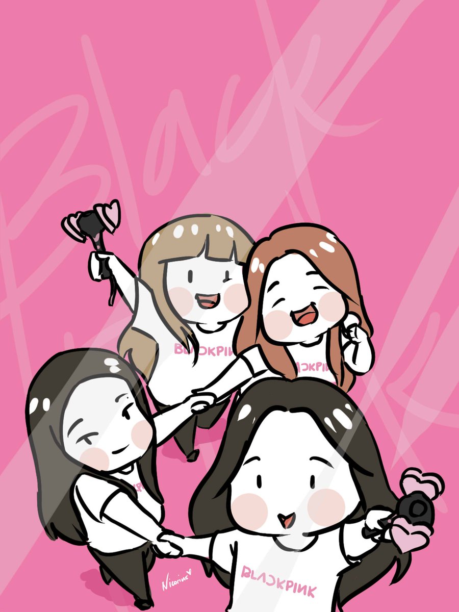 Blackpink Cartoon , HD Wallpaper & Backgrounds