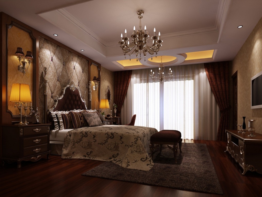 Master Bedroom Curtain Design , HD Wallpaper & Backgrounds