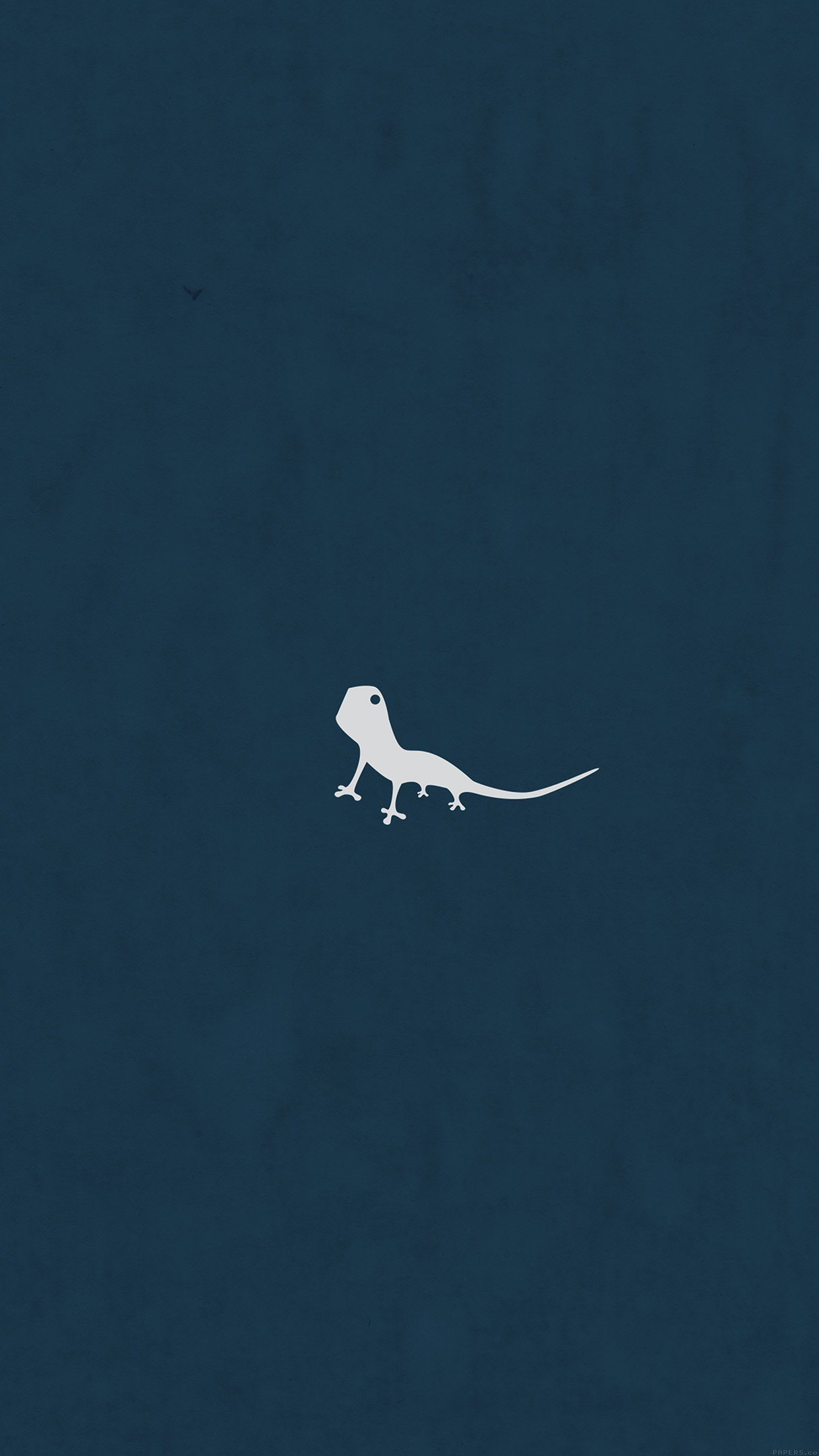 Lizard Blue Animal Minimal Simple Art Android Wallpaper - Lizard , HD Wallpaper & Backgrounds