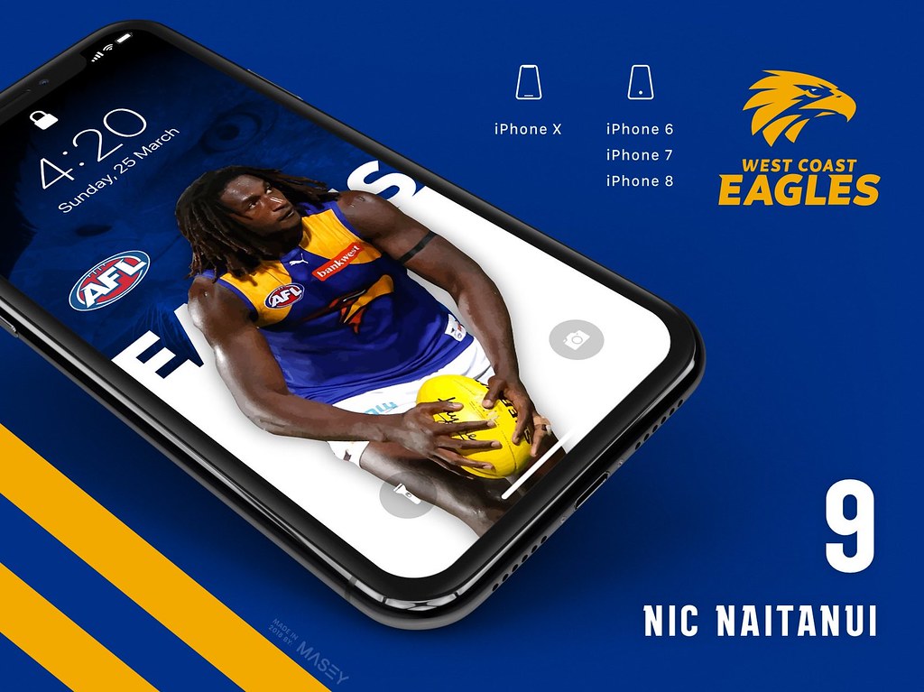 West Coast Eagles Iphone , HD Wallpaper & Backgrounds