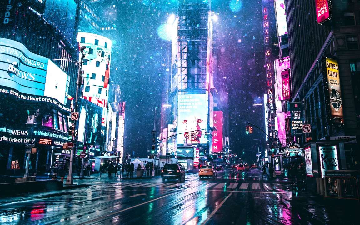 City Lights Wallpaper Hd , HD Wallpaper & Backgrounds