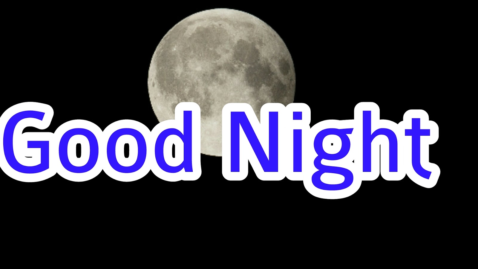 Good Night Wallpaper Hd Free Download Best Good Night - Moon , HD Wallpaper & Backgrounds