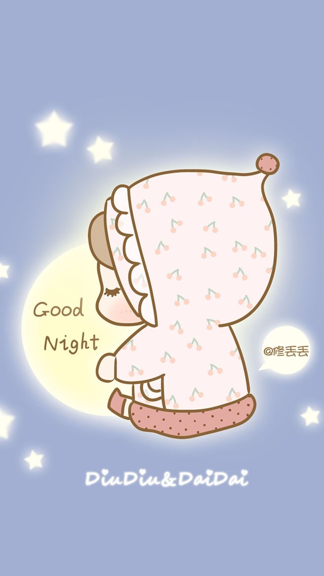 Cute Good Night Baby - Good Night Cute Cartoon , HD Wallpaper & Backgrounds
