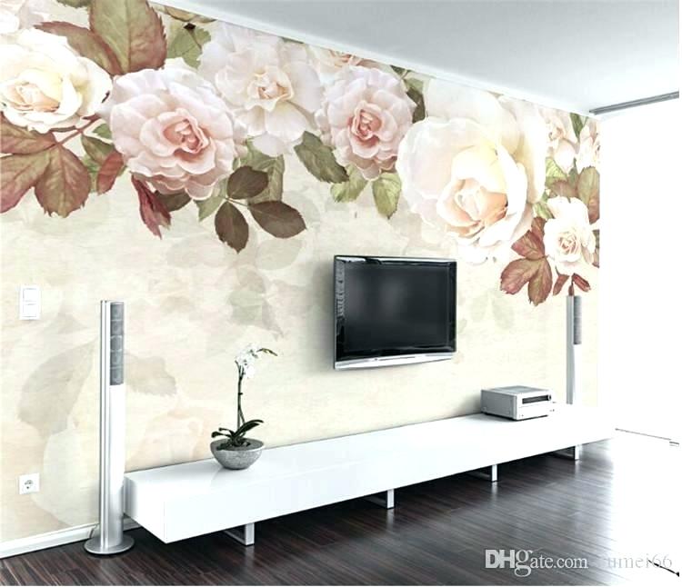 Flower Wallpaper Pic - 3d Wall Flowers Painting , HD Wallpaper & Backgrounds