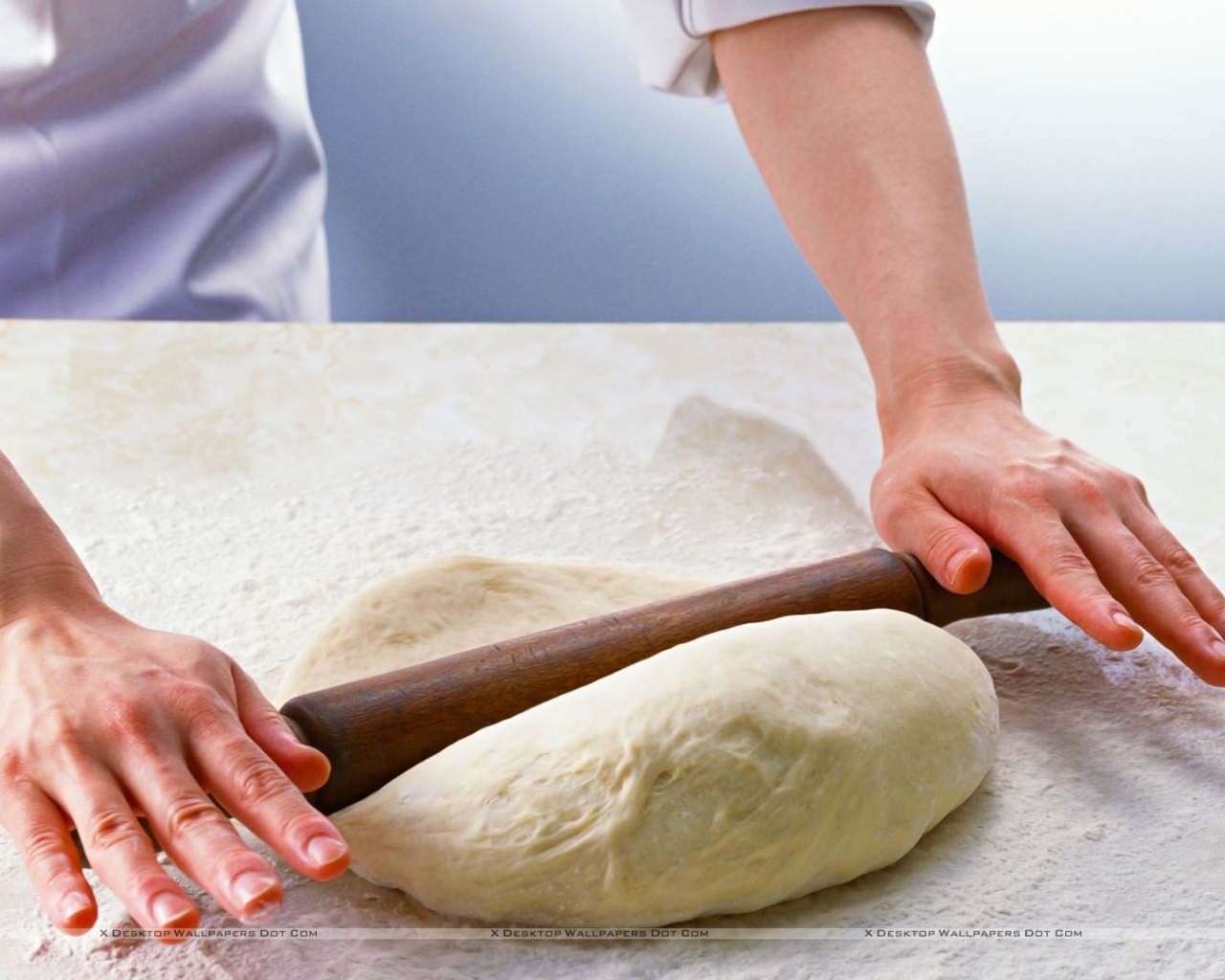 Rolling Flour Wallpaper - Rolling Pin , HD Wallpaper & Backgrounds