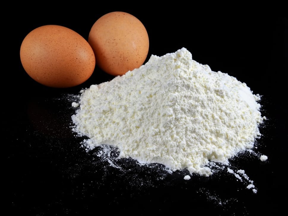 White Flour And 2 Eggs Preview - Rice Powder Egg , HD Wallpaper & Backgrounds