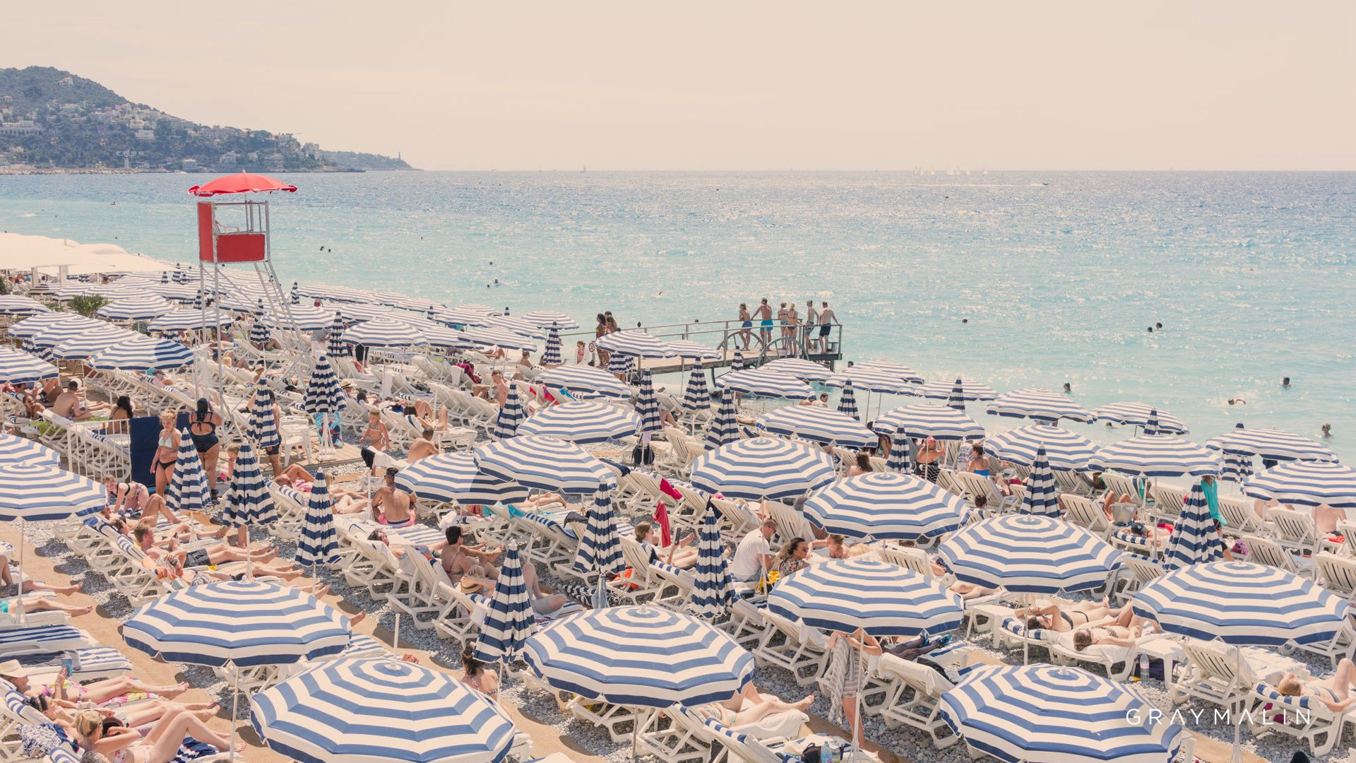 Gray Malin’s Vacation-inspired Zoom Backgrounds Are - Cote D Azur Photography , HD Wallpaper & Backgrounds