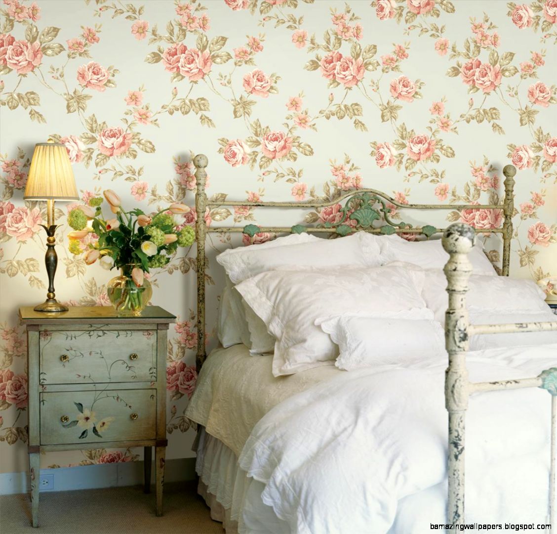 20 Fl Wallpaper Bedroom Ideas - Floral Wallpaper Bedroom Ideas , HD Wallpaper & Backgrounds