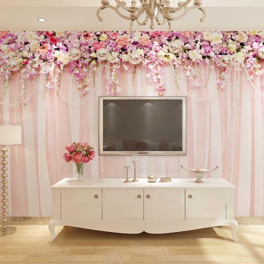 Floral Wallpaper For Bedroom Walls , HD Wallpaper & Backgrounds