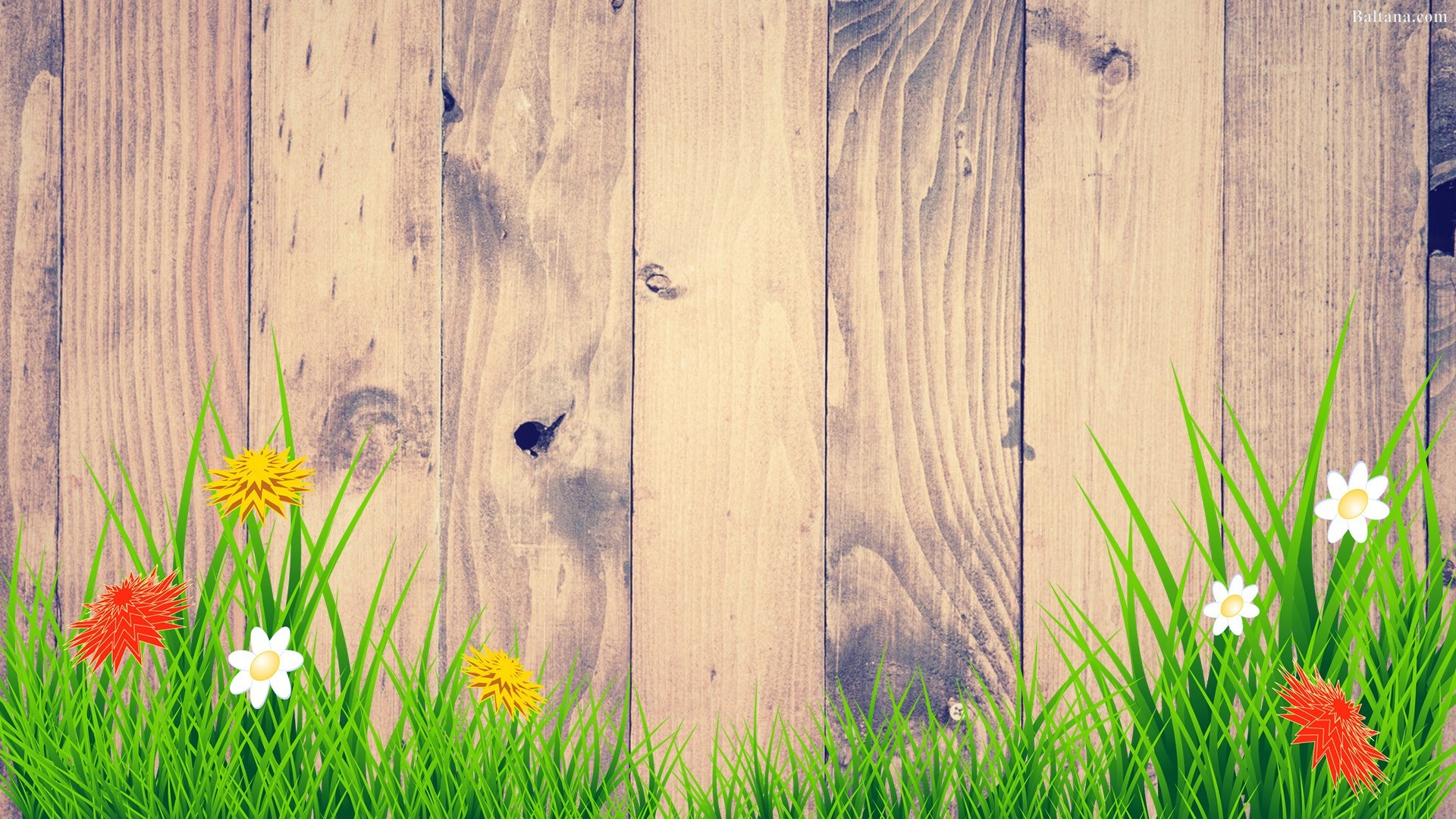 Easter Desktop Wallpaper - Wood , HD Wallpaper & Backgrounds