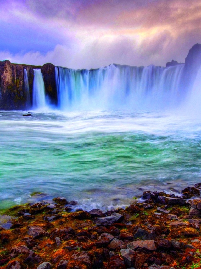 Falls Paradise Cool Nature Wallpapers Amazing Landscape , HD Wallpaper & Backgrounds