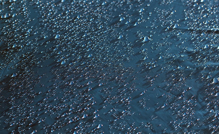 Drip, Droplets, Lotus Effect, Water, Macro, Wet, Liquid, - Efecto De Gotas De Agua , HD Wallpaper & Backgrounds