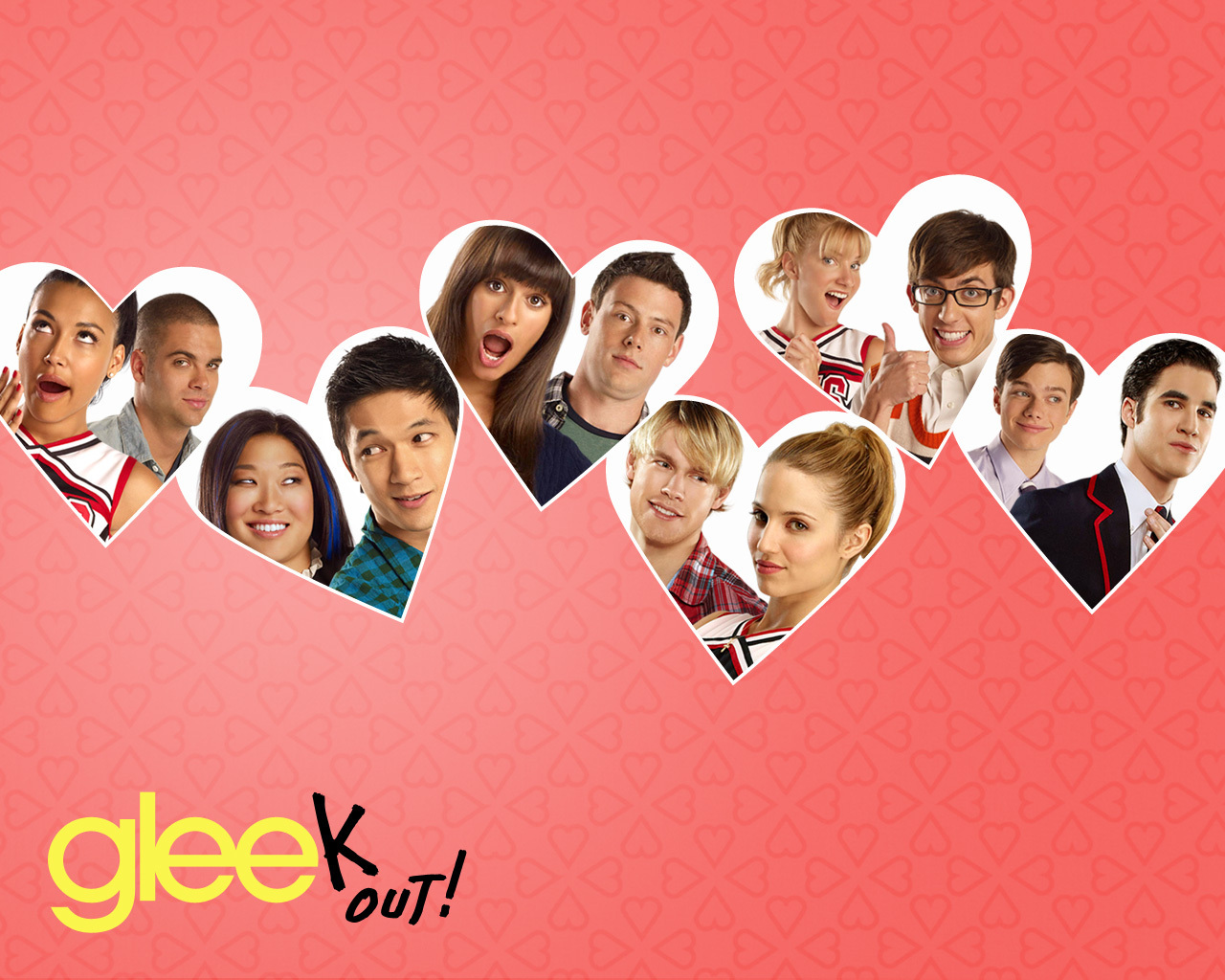 Glee Valentine - Glee Couples Season 1 , HD Wallpaper & Backgrounds