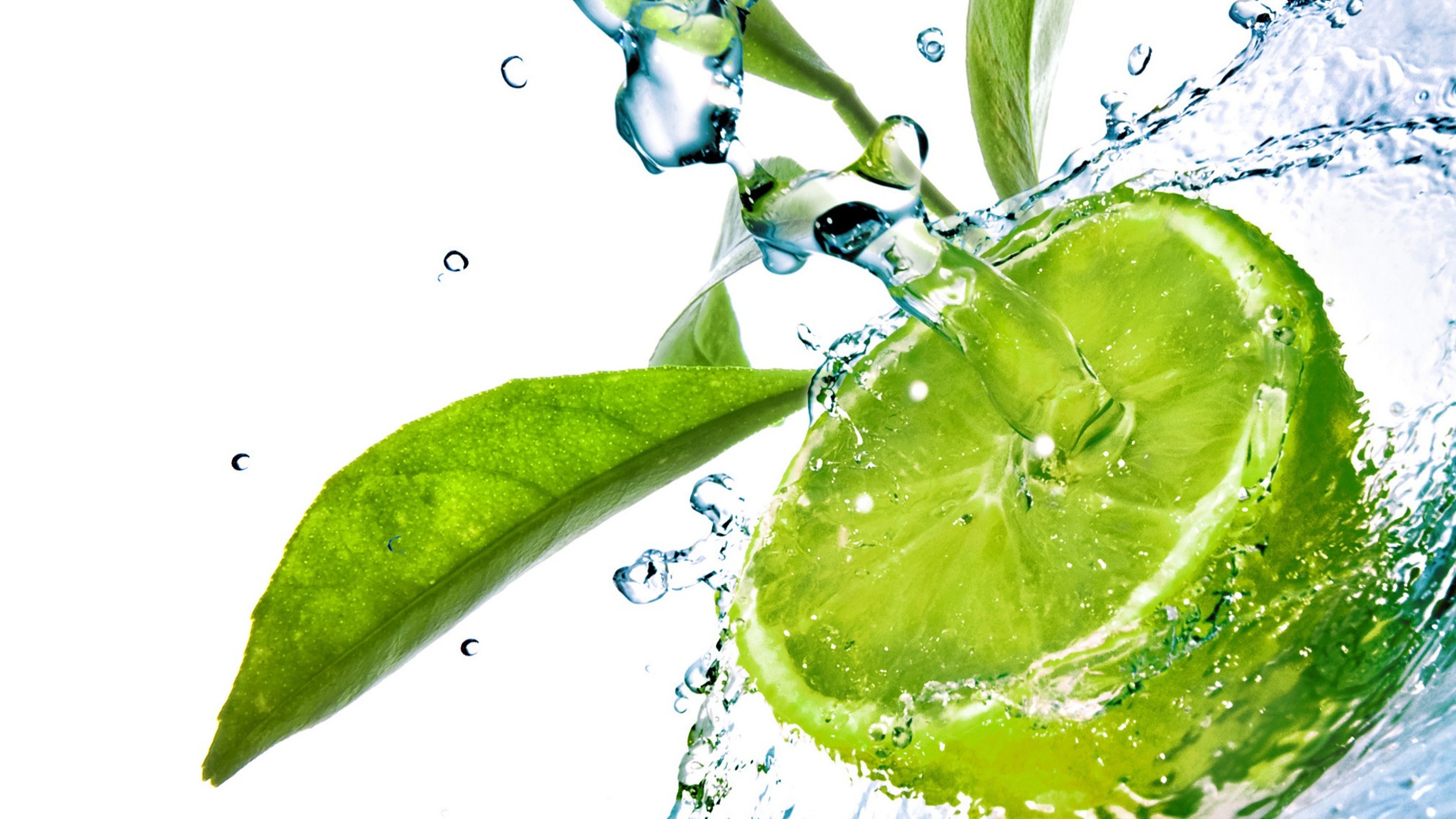 Green Water Fruit Wallpaper - Lime Wallpaper 4k , HD Wallpaper & Backgrounds