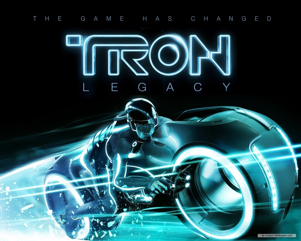 Free Movie Wallpaper - Tron Legacy , HD Wallpaper & Backgrounds