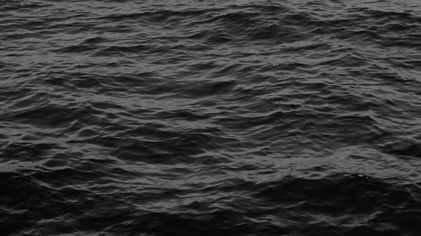 Ocean Desktop Wallpaper - Black Water Wallpaper 4k , HD Wallpaper & Backgrounds