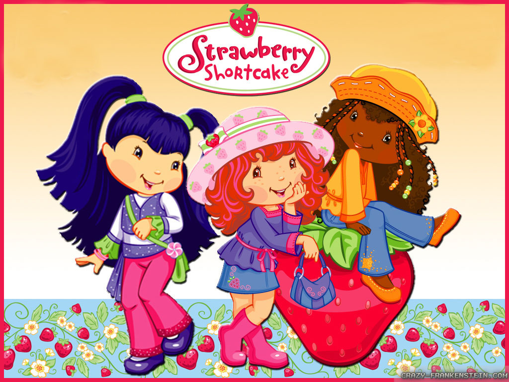 Strawberry Shortcake Wallpaper - Tea Blossom Strawberry Shortcake , HD Wallpaper & Backgrounds