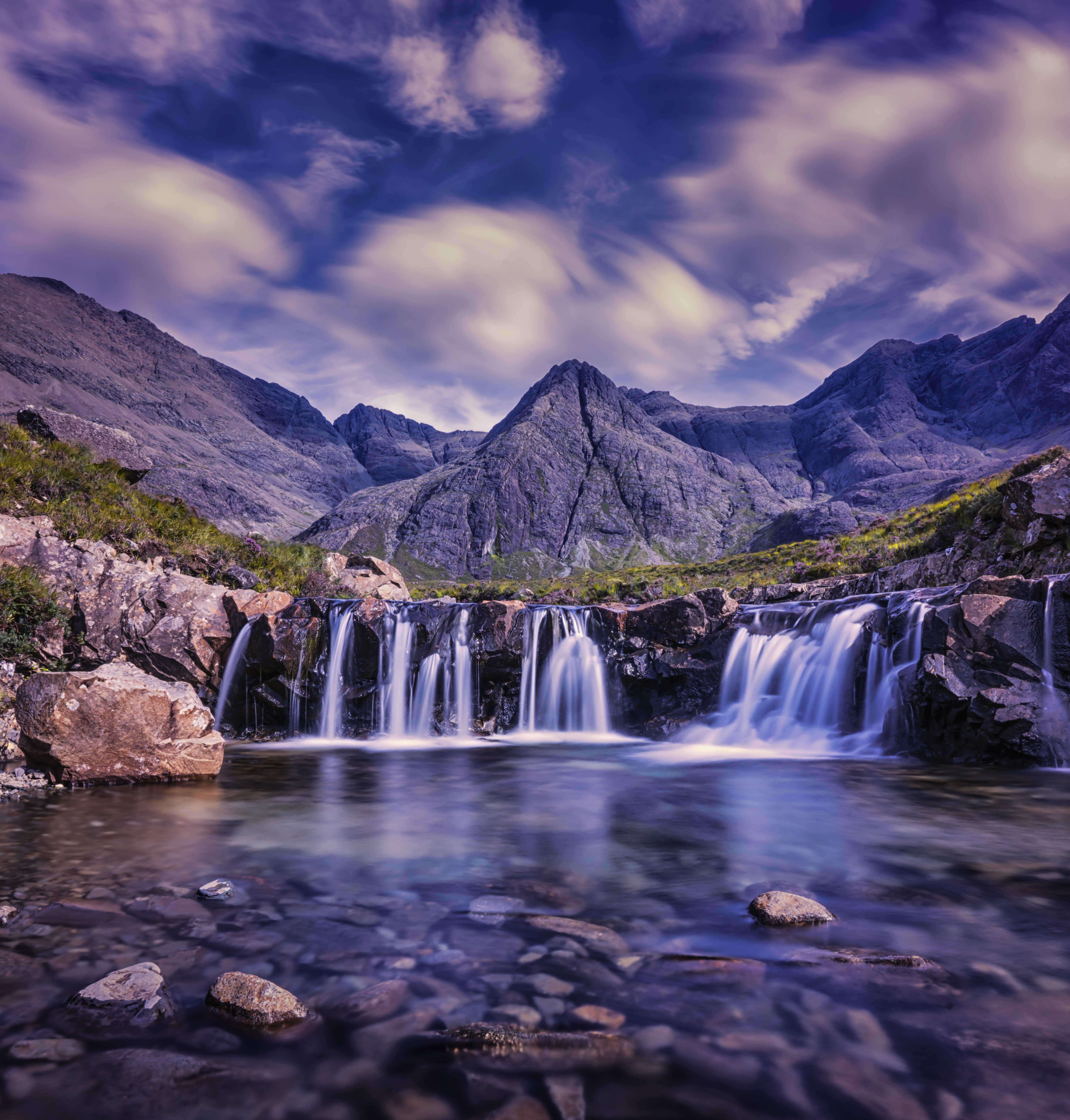 Beautiful Waterfalls In Scotland , HD Wallpaper & Backgrounds