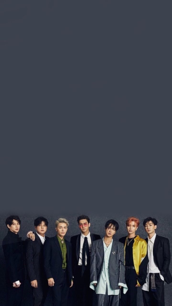 Super Junior Black Suit , HD Wallpaper & Backgrounds