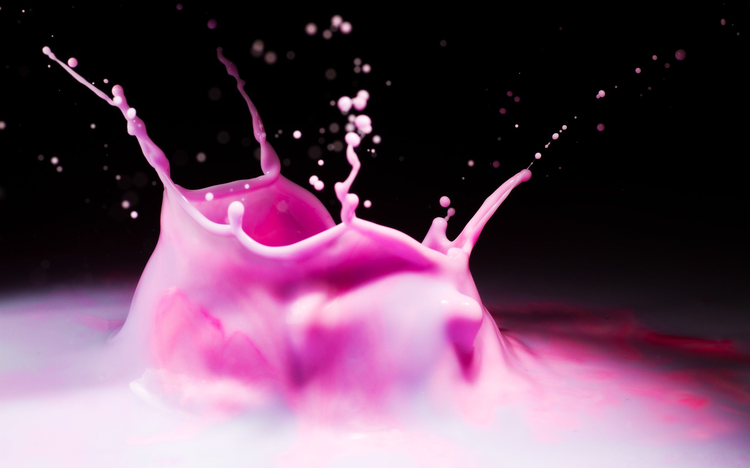 Pink Splash , HD Wallpaper & Backgrounds