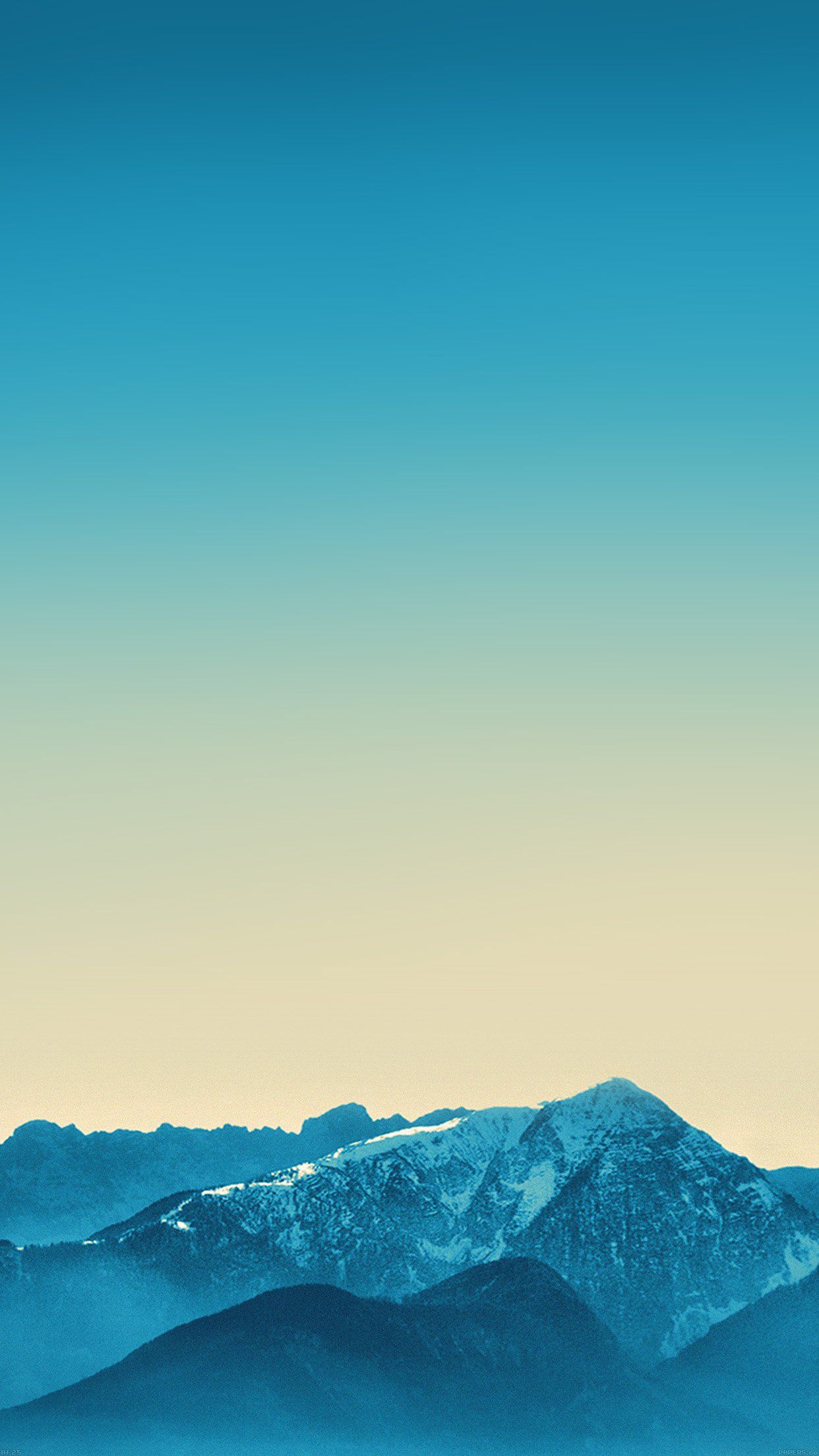 Simple Wallpapers For Iphone Mountains , HD Wallpaper & Backgrounds